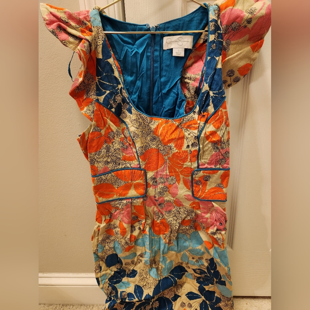 Floral midi dress